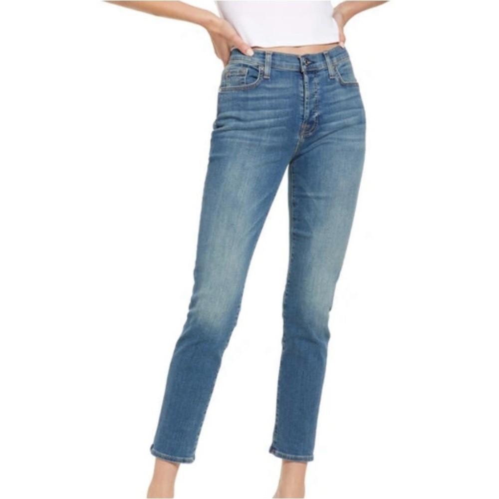 7 For All Mankind Josefina Skinny Boyfriend Jeans